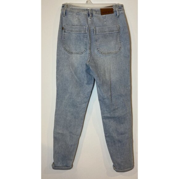 Judy Blue Jogger Jeans Tie Waist Size 0 24 - Picture 3 of 5